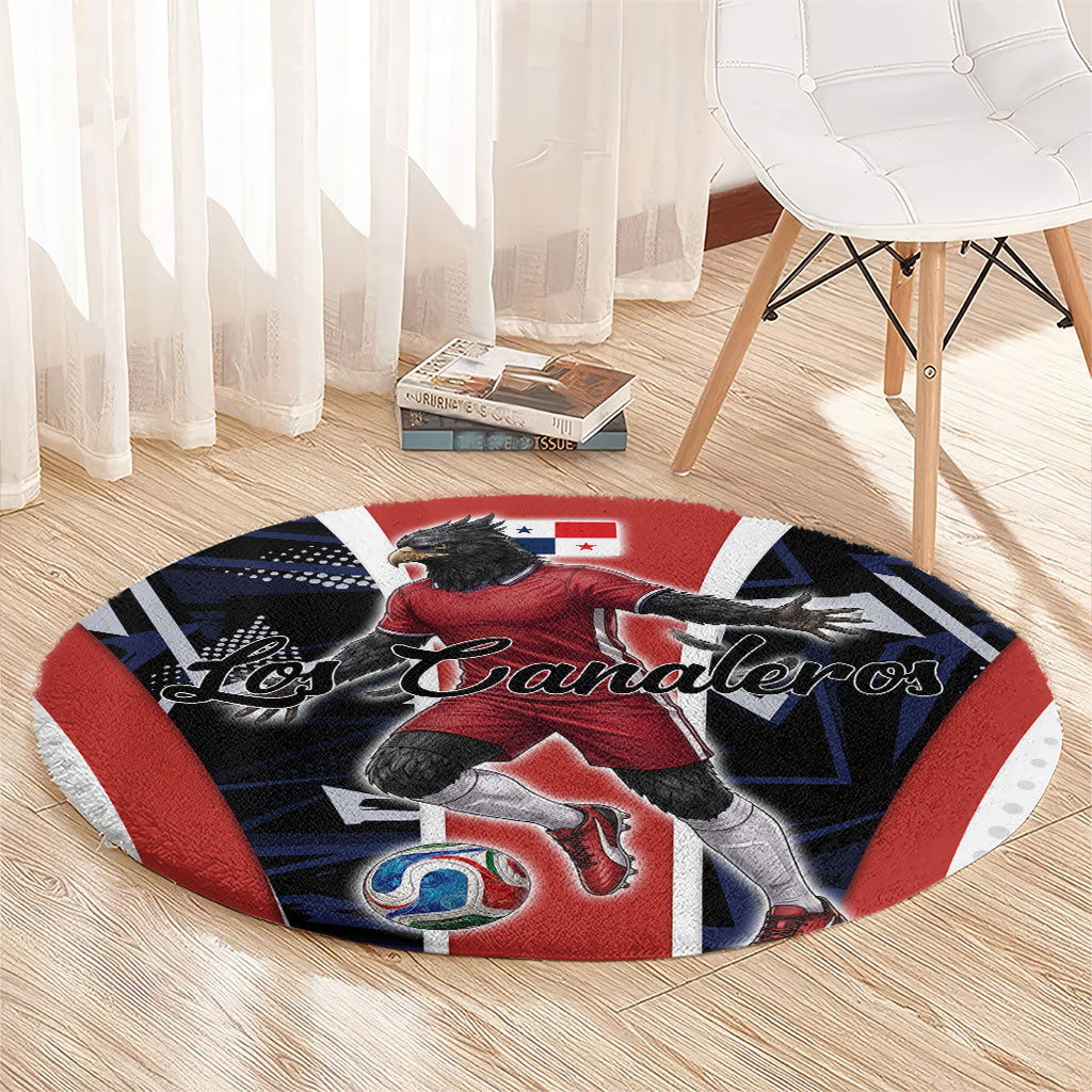 Panama Soccer Harpy Eagle Round Carpet Los Canaleros Football Mascot Fan