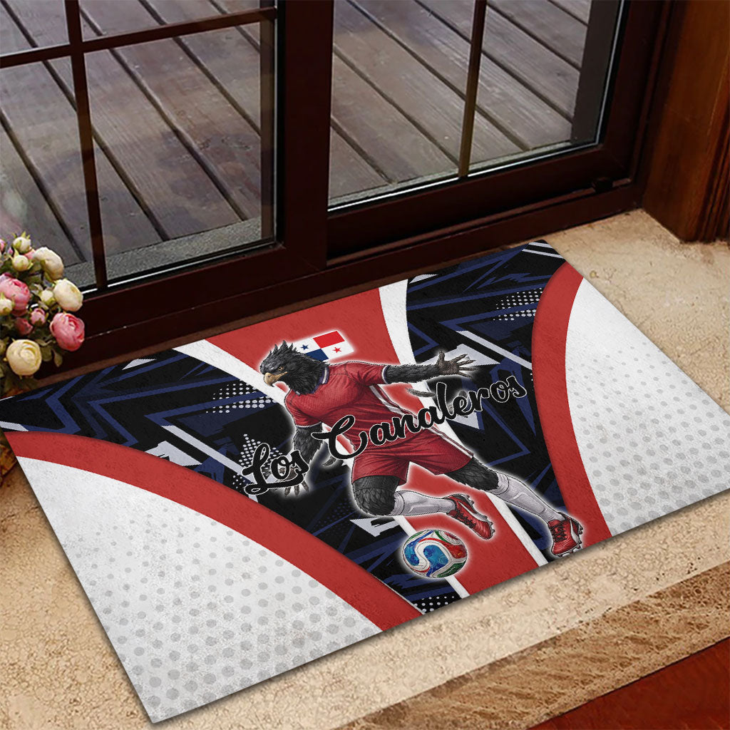 Panama Soccer Harpy Eagle Rubber Doormat Los Canaleros Football Mascot Fan