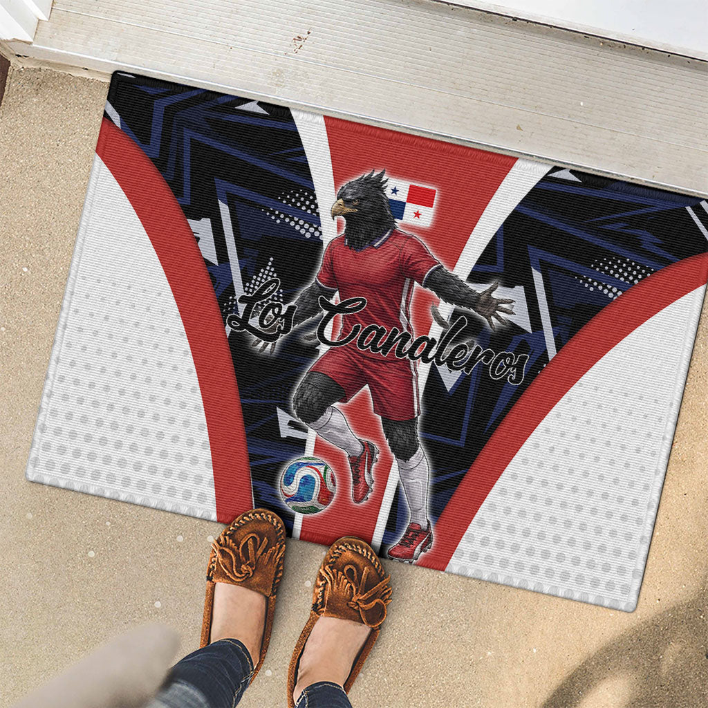 Panama Soccer Harpy Eagle Rubber Doormat Los Canaleros Football Mascot Fan