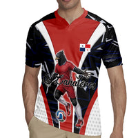 Personalized Panama Soccer Harpy Eagle Rugby Jersey Los Canaleros Football Mascot Fan