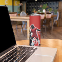 Personalized Panama Soccer Harpy Eagle Skinny Tumbler Los Canaleros Football Mascot Fan