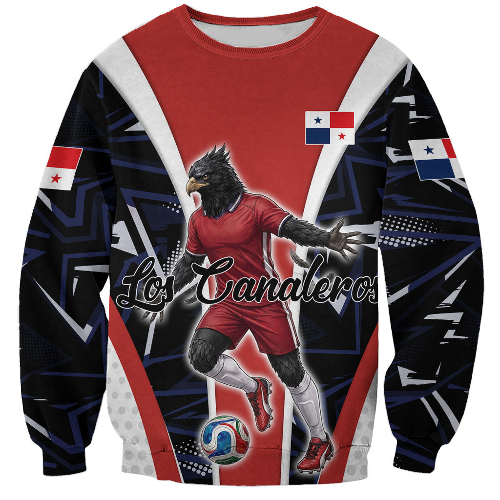 Personalized Panama Soccer Harpy Eagle Sweatshirt Los Canaleros Football Mascot Fan