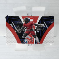 Panama Soccer Harpy Eagle Tablecloth Los Canaleros Football Mascot Fan