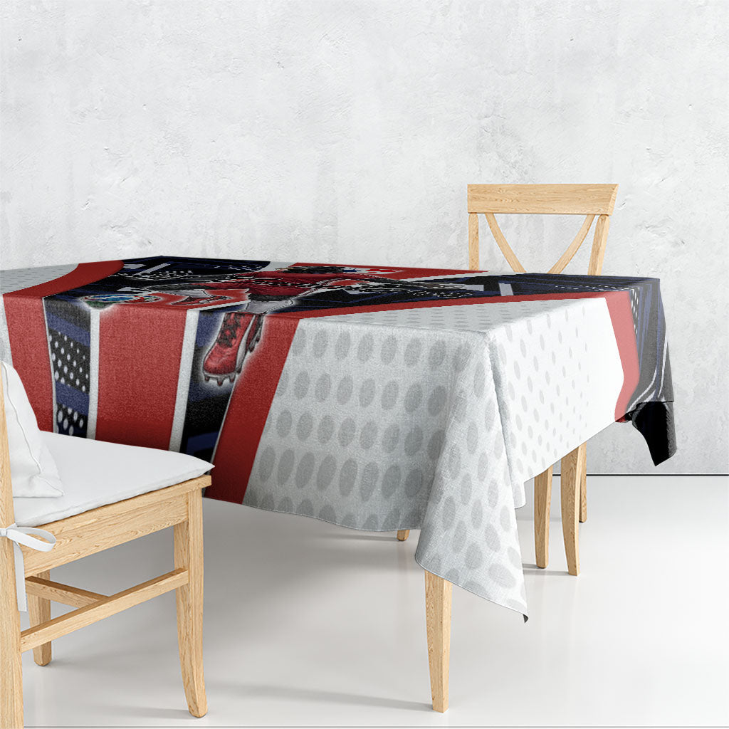 Panama Soccer Harpy Eagle Tablecloth Los Canaleros Football Mascot Fan