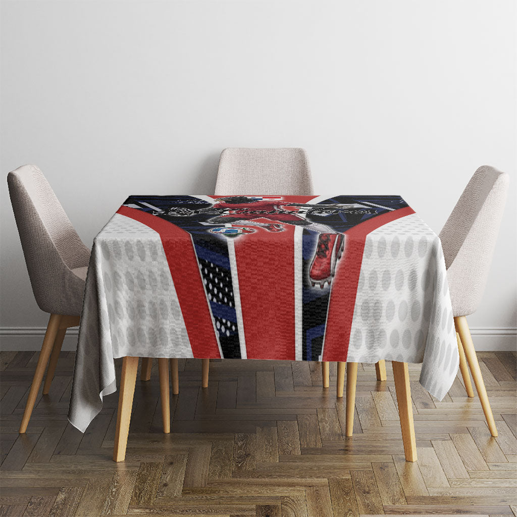Panama Soccer Harpy Eagle Tablecloth Los Canaleros Football Mascot Fan