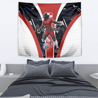 Panama Soccer Harpy Eagle Tapestry Los Canaleros Football Mascot Fan
