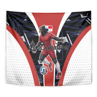 Panama Soccer Harpy Eagle Tapestry Los Canaleros Football Mascot Fan