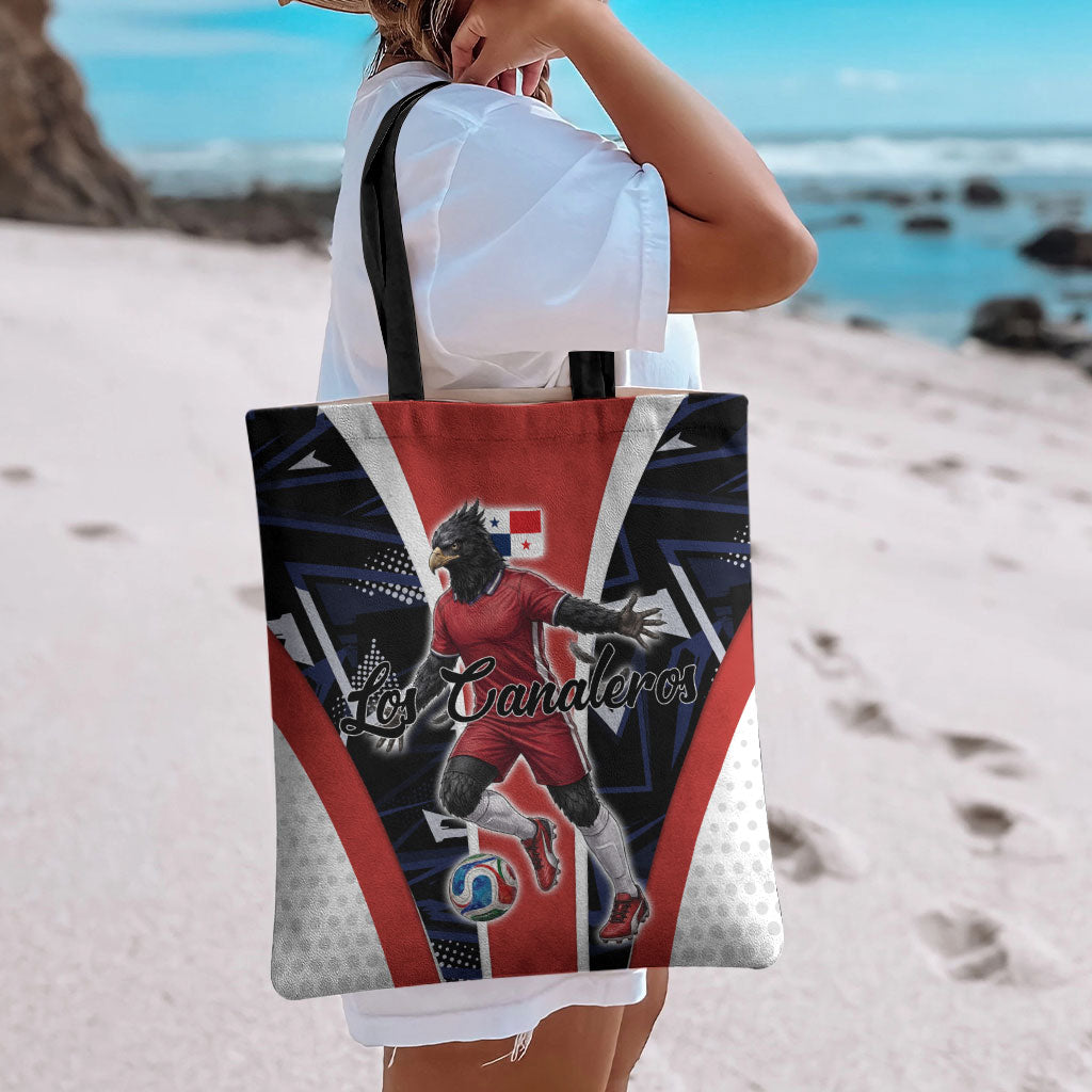Panama Soccer Harpy Eagle Tote Bag Los Canaleros Football Mascot Fan
