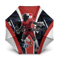 Panama Soccer Harpy Eagle Umbrella Los Canaleros Football Mascot Fan