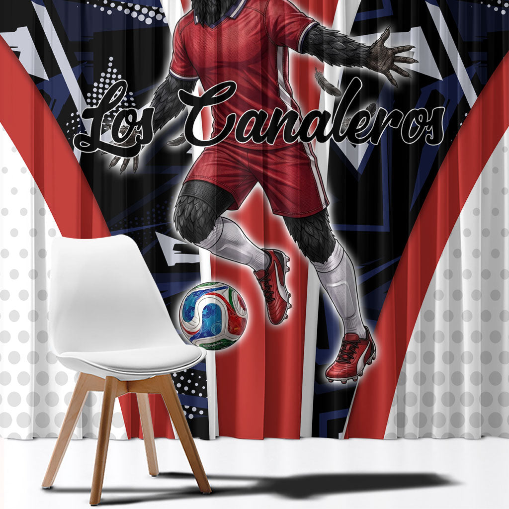 Panama Soccer Harpy Eagle Window Curtain Los Canaleros Football Mascot Fan