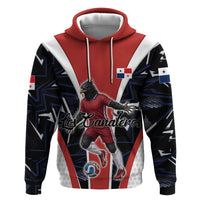 Personalized Panama Soccer Harpy Eagle Zip Hoodie Los Canaleros Football Mascot Fan