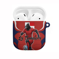 Panama Soccer Los Canaleros AirPods Case Football Harpy Eagle Mascot