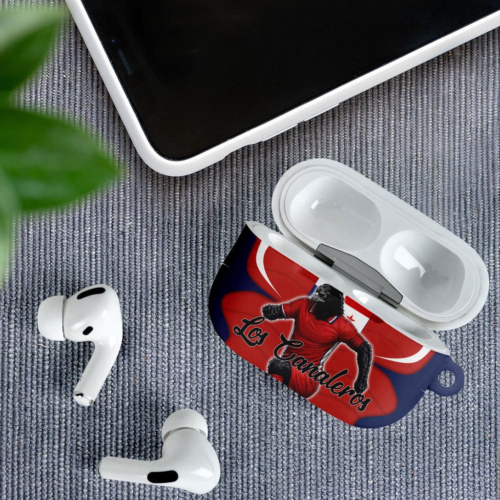 Panama Soccer Los Canaleros AirPods Case Football Harpy Eagle Mascot