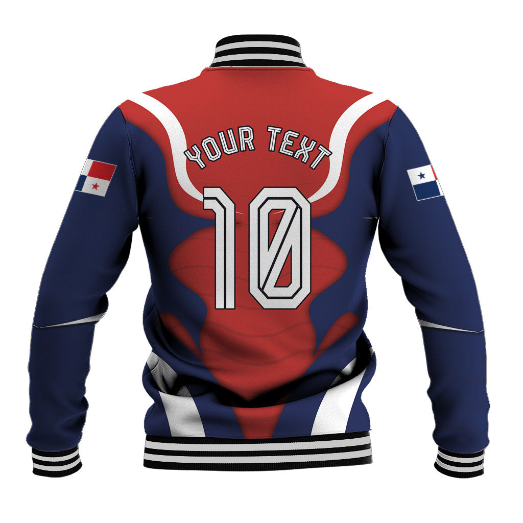 Personalized Panama Soccer Los Canaleros Baseball Jacket Football Harpy Eagle Mascot