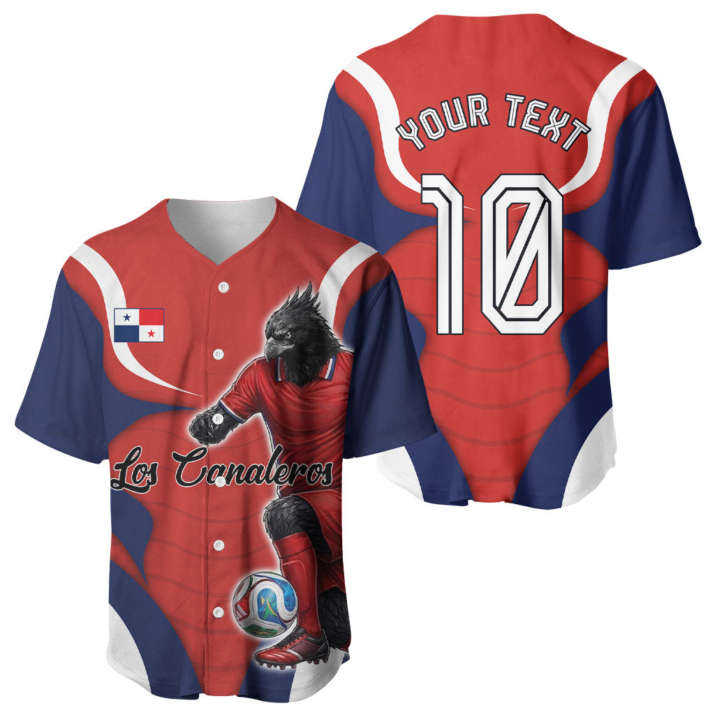 Personalized Panama Soccer Los Canaleros Baseball Jersey Football Harpy Eagle Mascot
