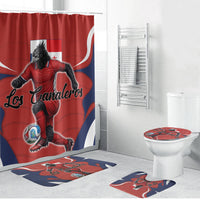Panama Soccer Los Canaleros Bathroom Set Football Harpy Eagle Mascot