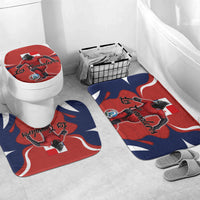 Panama Soccer Los Canaleros Bathroom Set Football Harpy Eagle Mascot