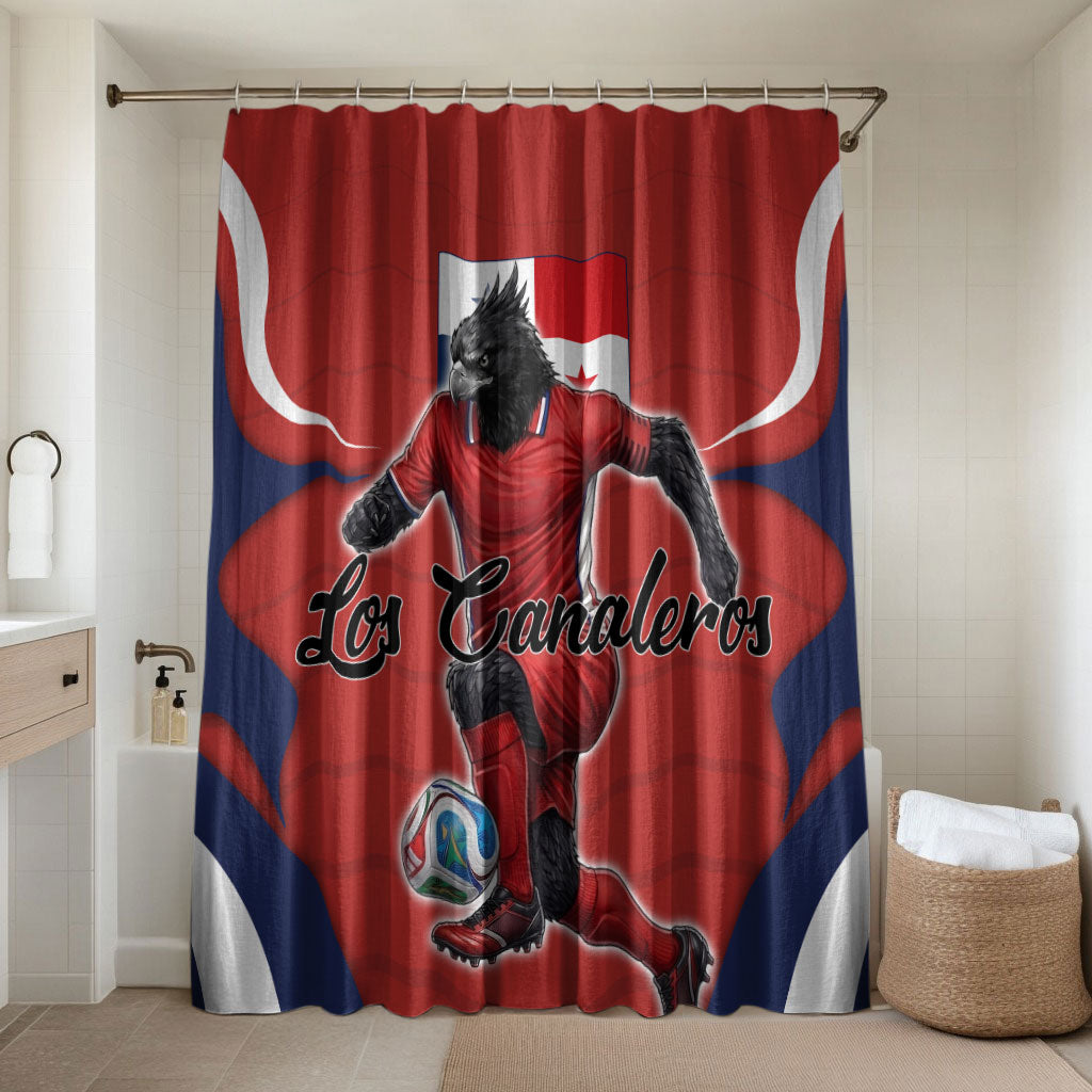 Panama Soccer Los Canaleros Bathroom Set Football Harpy Eagle Mascot