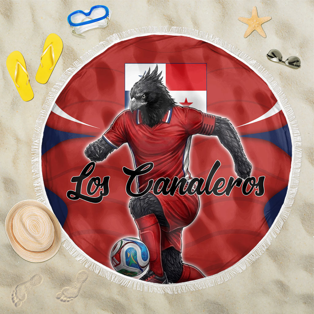 Panama Soccer Los Canaleros Beach Blanket Football Harpy Eagle Mascot