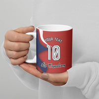 Personalized Panama Soccer Los Canaleros Ceramic Mug Football Harpy Eagle Mascot