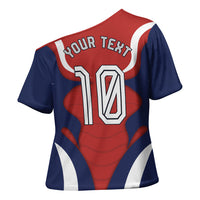 Personalized Panama Soccer Los Canaleros Cross Shoulder Shirt Football Harpy Eagle Mascot
