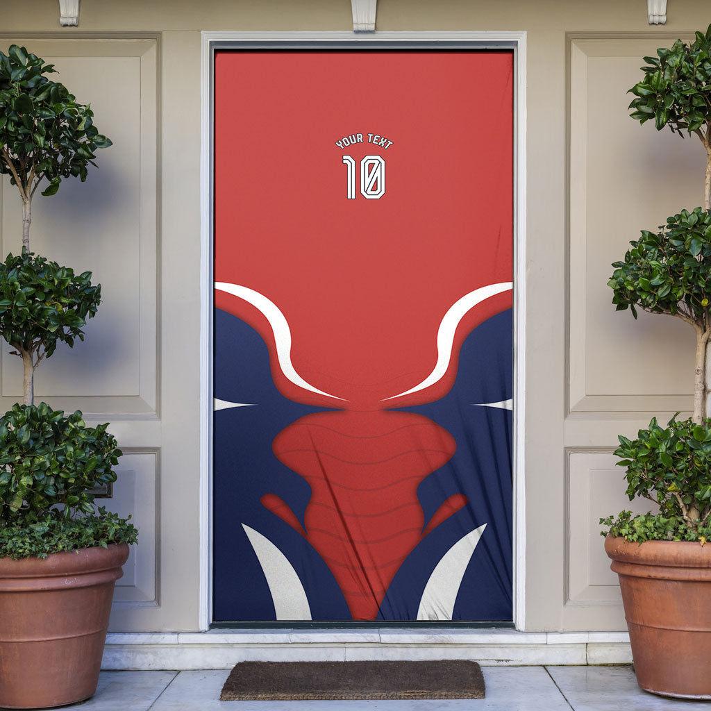 Personalized Panama Soccer Los Canaleros Door Cover Football Harpy Eagle Mascot