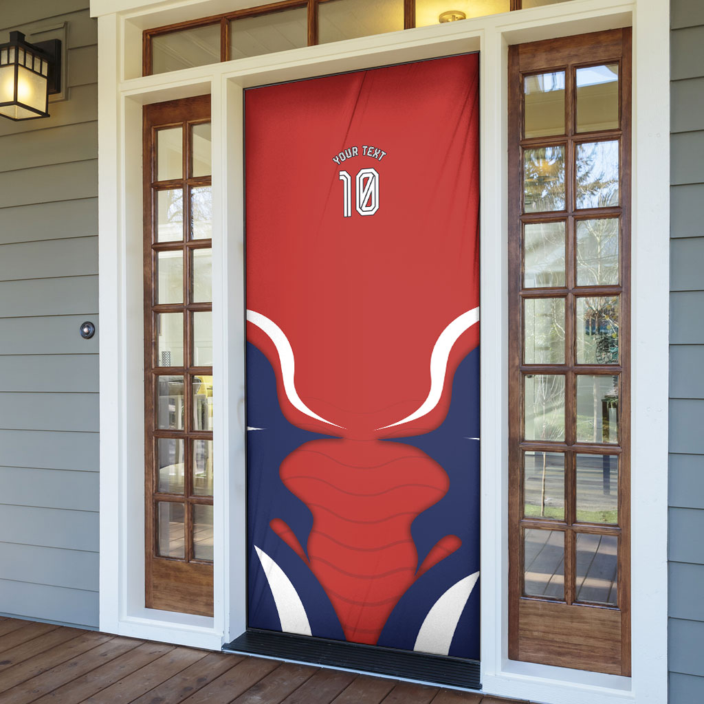 Personalized Panama Soccer Los Canaleros Door Cover Football Harpy Eagle Mascot
