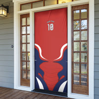 Personalized Panama Soccer Los Canaleros Door Cover Football Harpy Eagle Mascot