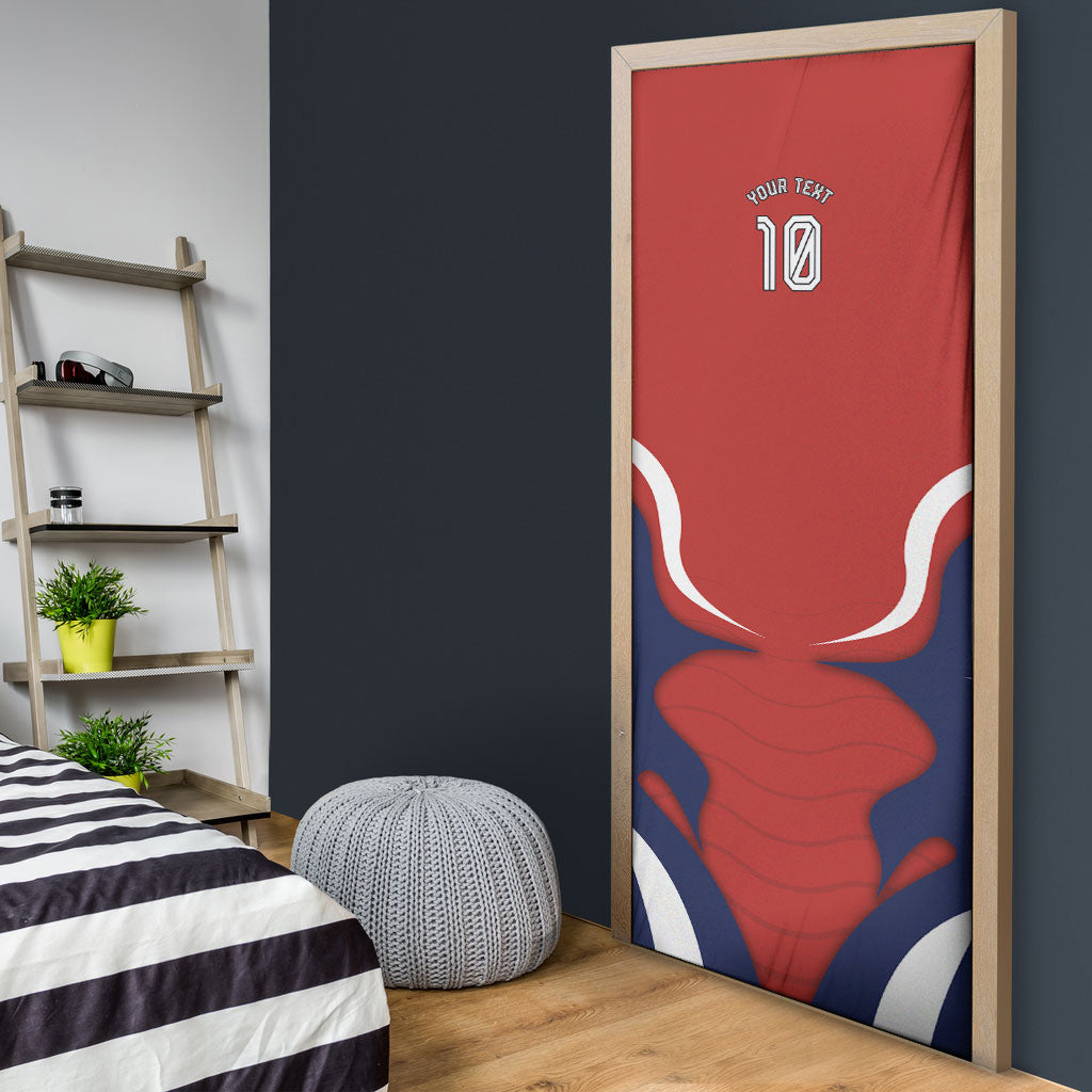 Personalized Panama Soccer Los Canaleros Door Cover Football Harpy Eagle Mascot