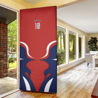 Personalized Panama Soccer Los Canaleros Door Cover Football Harpy Eagle Mascot