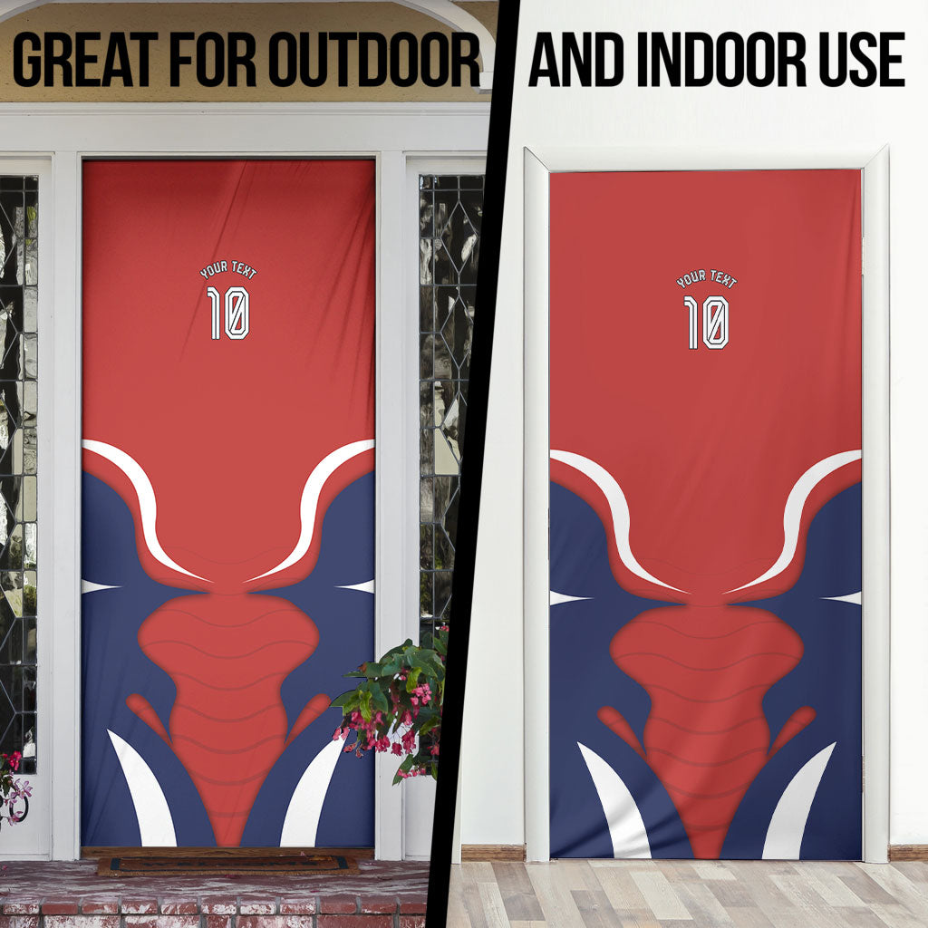 Personalized Panama Soccer Los Canaleros Door Cover Football Harpy Eagle Mascot