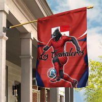 Panama Soccer Los Canaleros Garden Flag Football Harpy Eagle Mascot