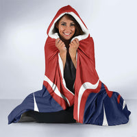 Panama Soccer Los Canaleros Hooded Blanket Football Harpy Eagle Mascot