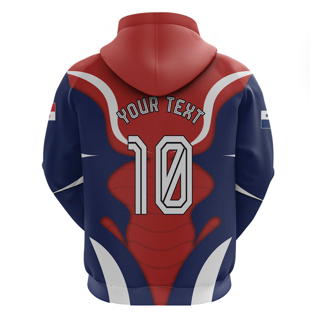 Personalized Panama Soccer Los Canaleros Hoodie Football Harpy Eagle Mascot