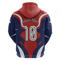 Personalized Panama Soccer Los Canaleros Hoodie Football Harpy Eagle Mascot