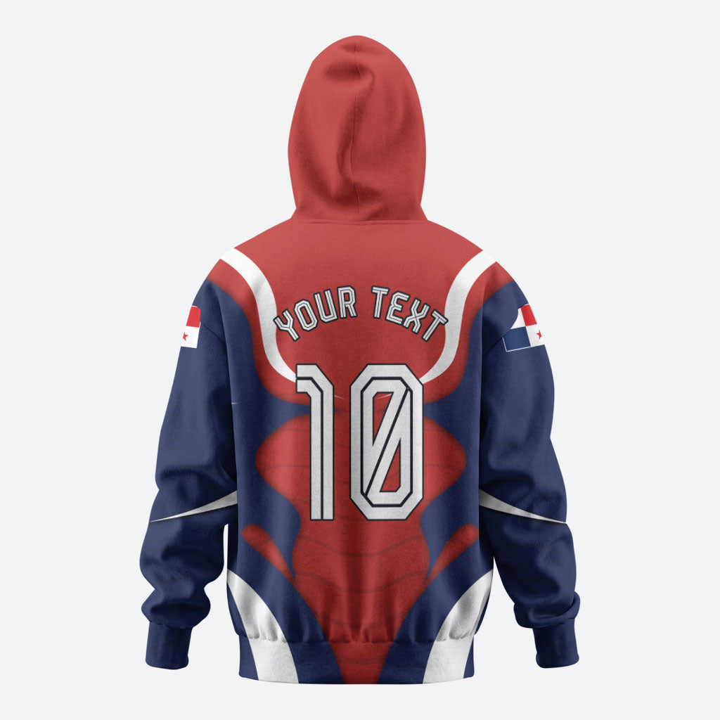 Personalized Panama Soccer Los Canaleros Hoodie Football Harpy Eagle Mascot