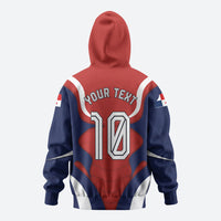 Personalized Panama Soccer Los Canaleros Hoodie Football Harpy Eagle Mascot