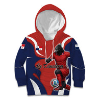 Personalized Panama Soccer Los Canaleros Kid Hoodie Football Harpy Eagle Mascot