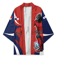 Personalized Panama Soccer Los Canaleros Kimono Football Harpy Eagle Mascot