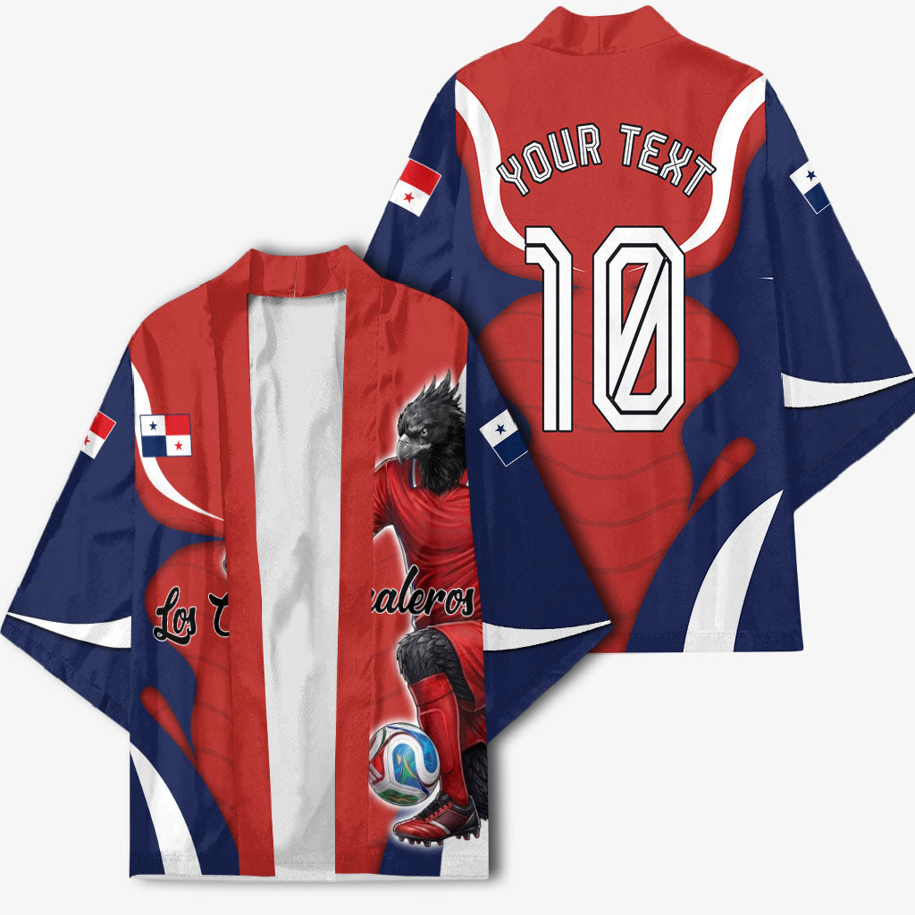 Personalized Panama Soccer Los Canaleros Kimono Football Harpy Eagle Mascot