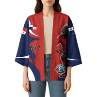 Personalized Panama Soccer Los Canaleros Kimono Football Harpy Eagle Mascot