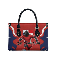 Panama Soccer Los Canaleros Leather Bag Football Harpy Eagle Mascot