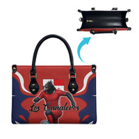 Panama Soccer Los Canaleros Leather Bag Football Harpy Eagle Mascot