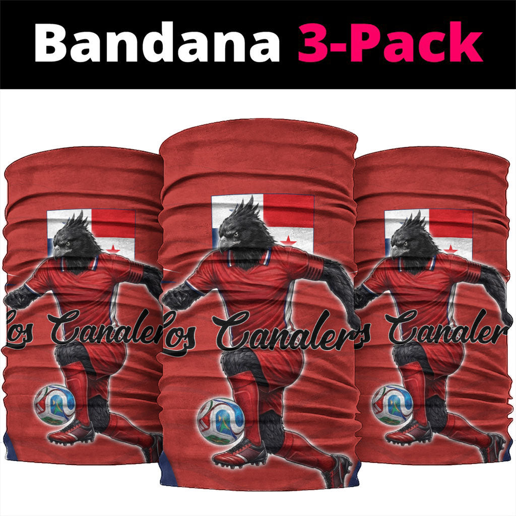 Panama Soccer Los Canaleros Neck Gaiter Football Harpy Eagle Mascot