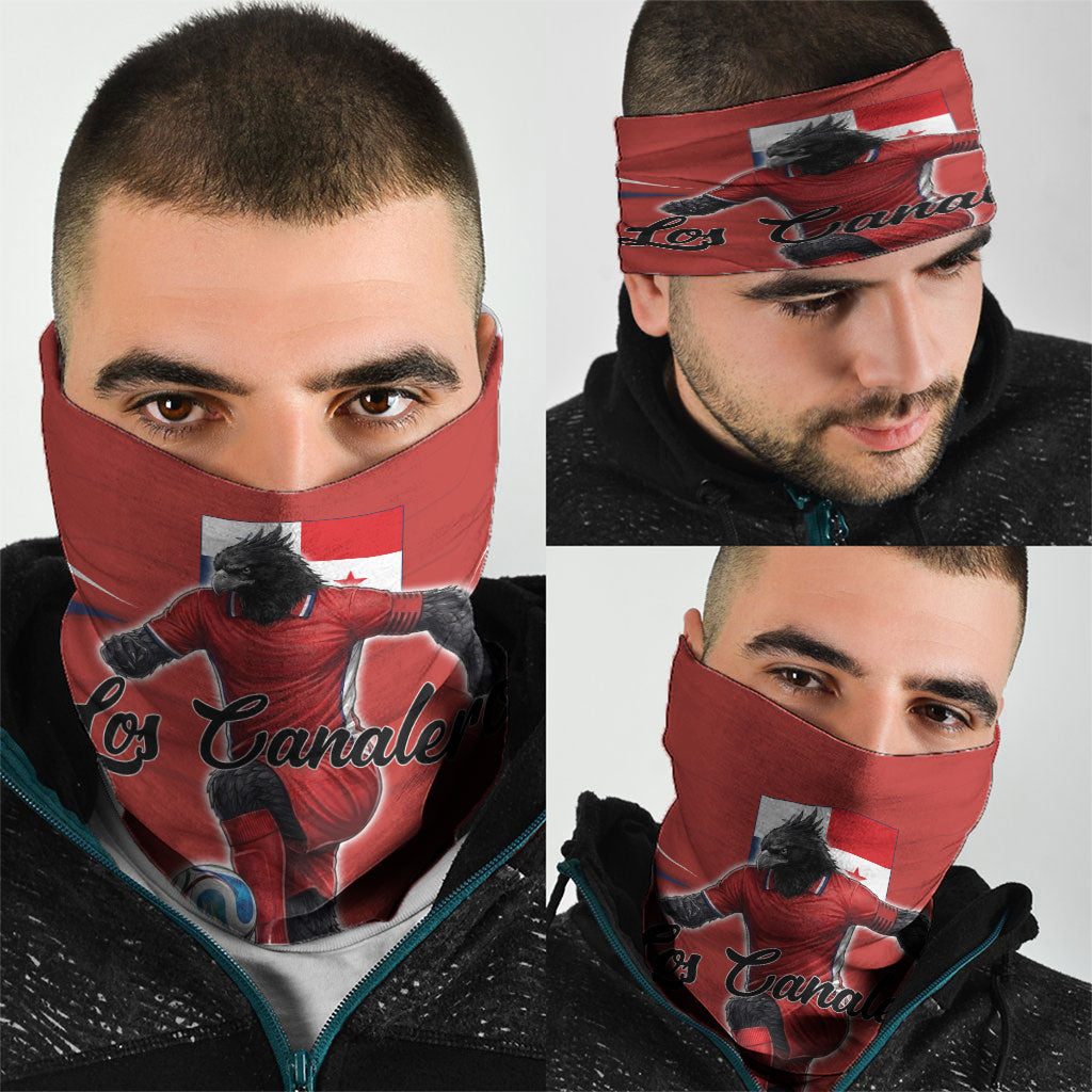 Panama Soccer Los Canaleros Neck Gaiter Football Harpy Eagle Mascot