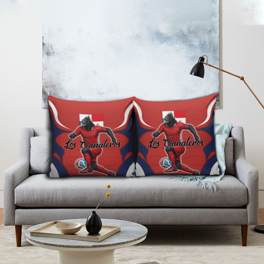 Panama Soccer Los Canaleros Pillow Cover Football Harpy Eagle Mascot