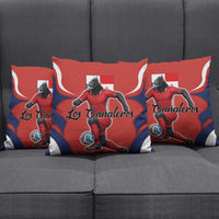 Panama Soccer Los Canaleros Pillow Cover Football Harpy Eagle Mascot