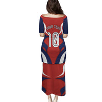Personalized Panama Soccer Los Canaleros Puletasi Football Harpy Eagle Mascot