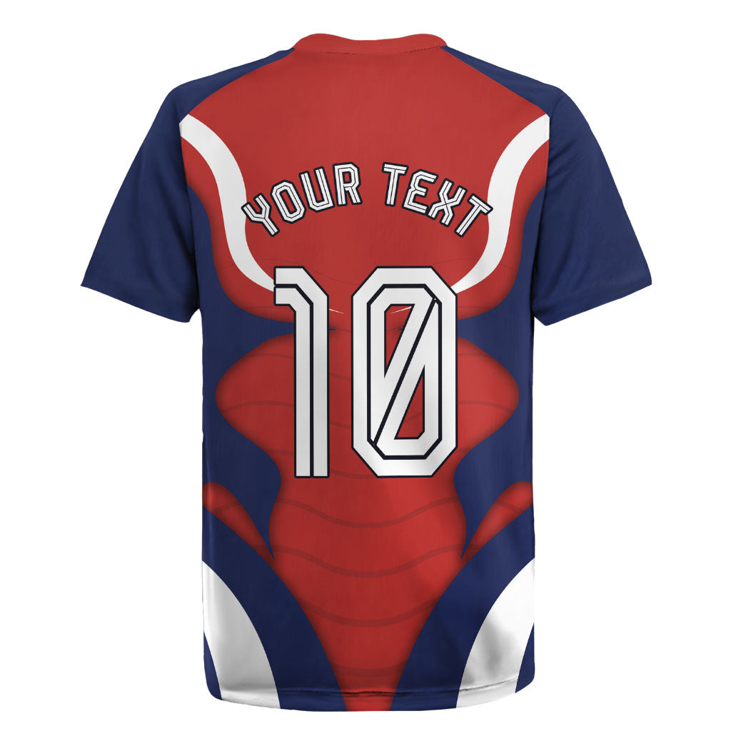 Personalized Panama Soccer Los Canaleros Rugby Jersey Football Harpy Eagle Mascot