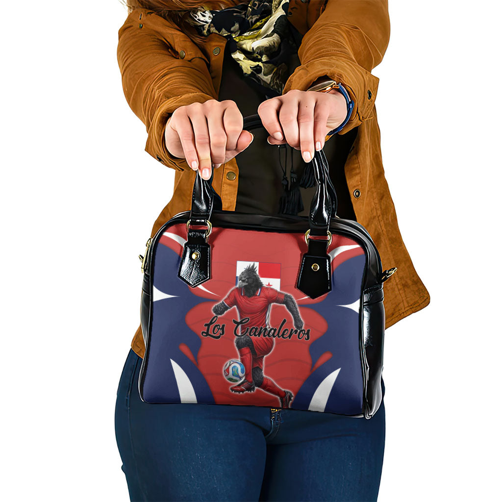 Panama Soccer Los Canaleros Shoulder Handbag Football Harpy Eagle Mascot